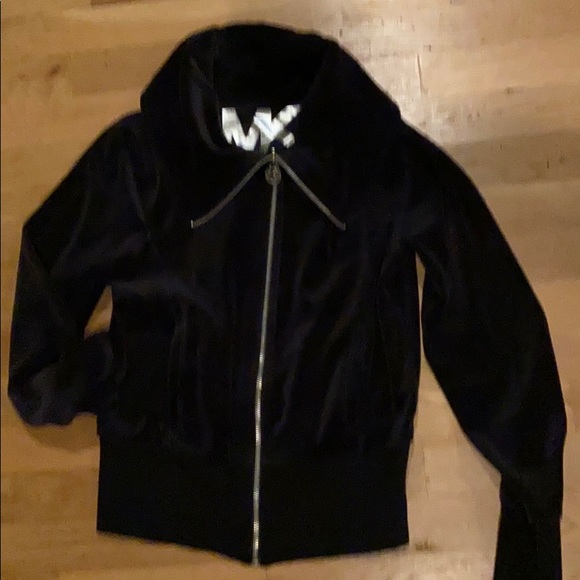 Michael Kors Sweaters - Michael Kors Velour Cropped Jacket